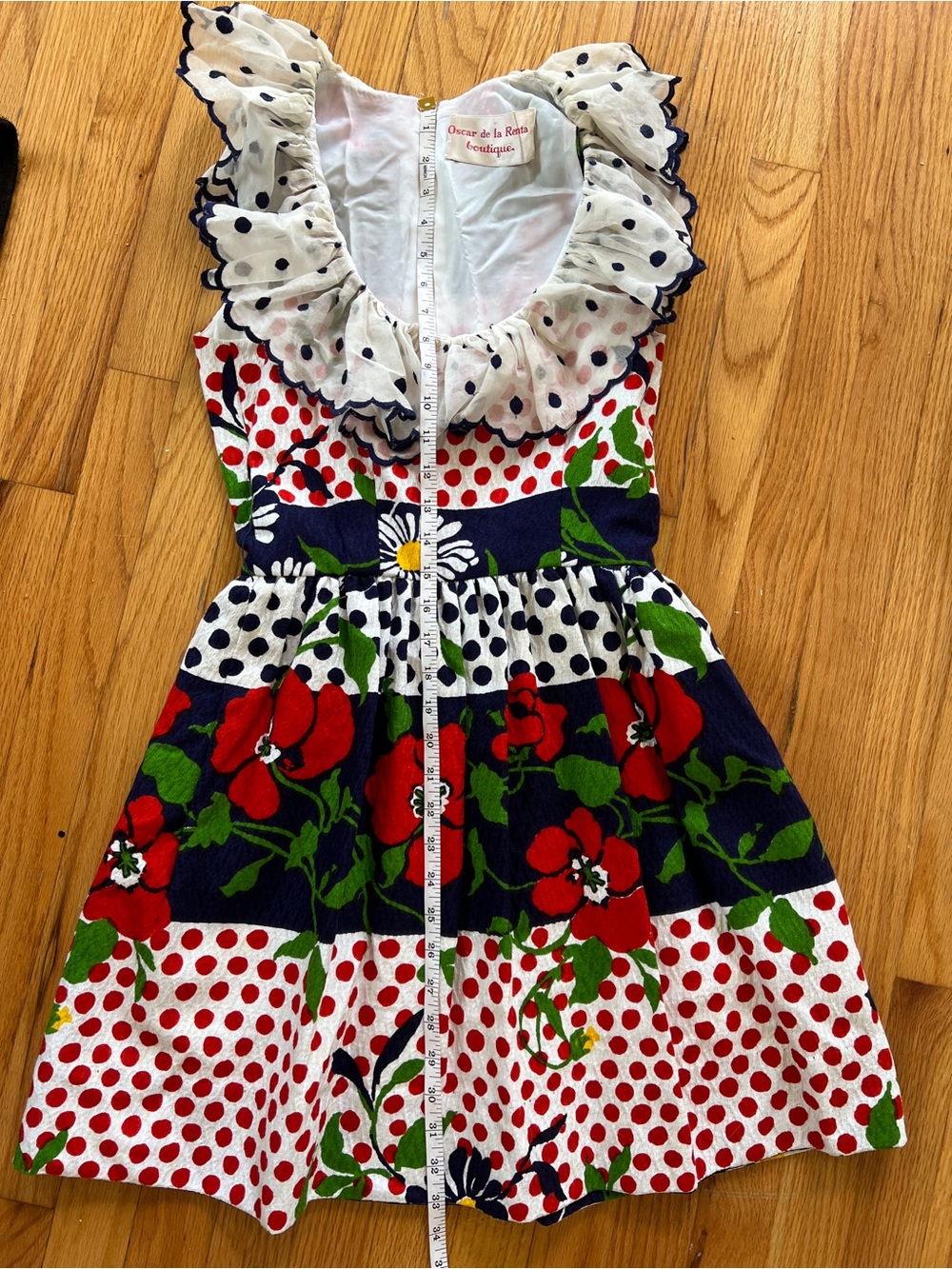 Vintage Oscar De La Renta mini dress - Picture 9 of 10